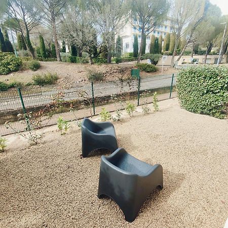 Apartament Le Baou Beni - Piscine, Climatisation & Parking Gréoux-les-Bains Zewnętrze zdjęcie